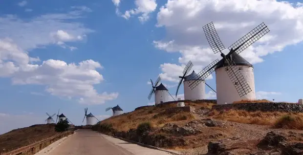Molinos de Consuegra, en Castilla-La Mancha